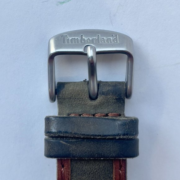 Timberland Titanium 50m Chronograph Watch Strap Made in Italy Japan & Hong Kong - Picture 3 of 7